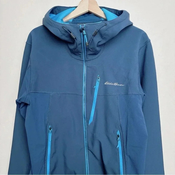 Eddie Bauer  Mens Size Small Cloud Cap Stretch Soft Shell Jacket - Picture 2 of 14